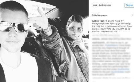 Justin Bieber amenaza a sus fans