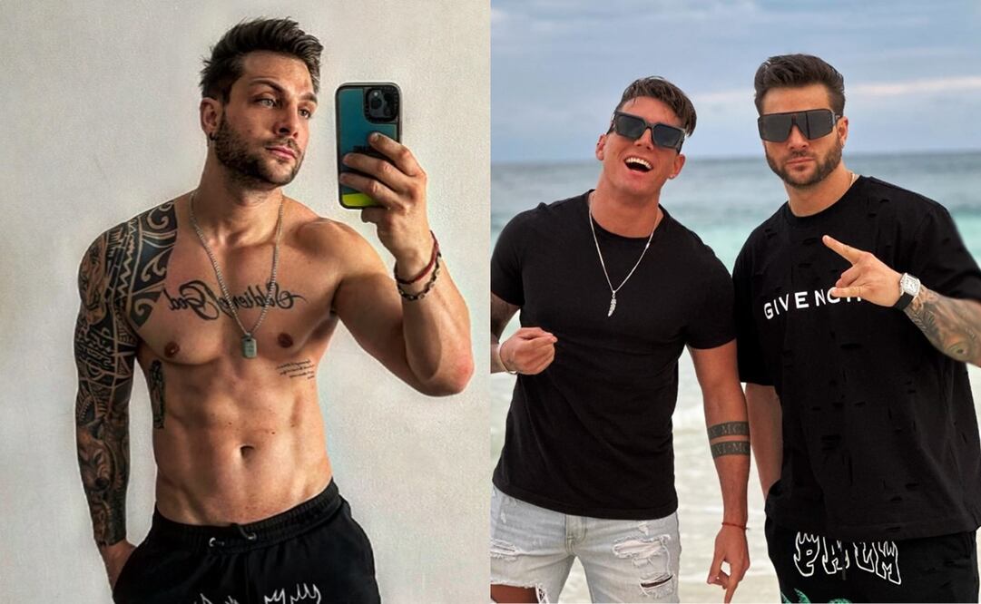 Nicola Porcella y Agustín Fernández son amigos desde el 2020.
Fotos: Instagram
