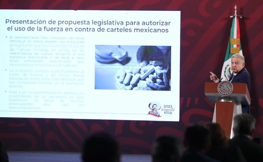 Conferencia mañanera del presidente de Mexico, AMLO, en el salón Tesorería de Palacio Nacional. Foto: Valente Rosas/EL UNIVERSAL