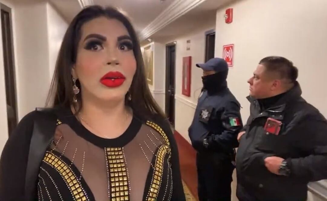 La influencer dio a conocer el lugar donde estaba siendo corrida. Foto: YouTube