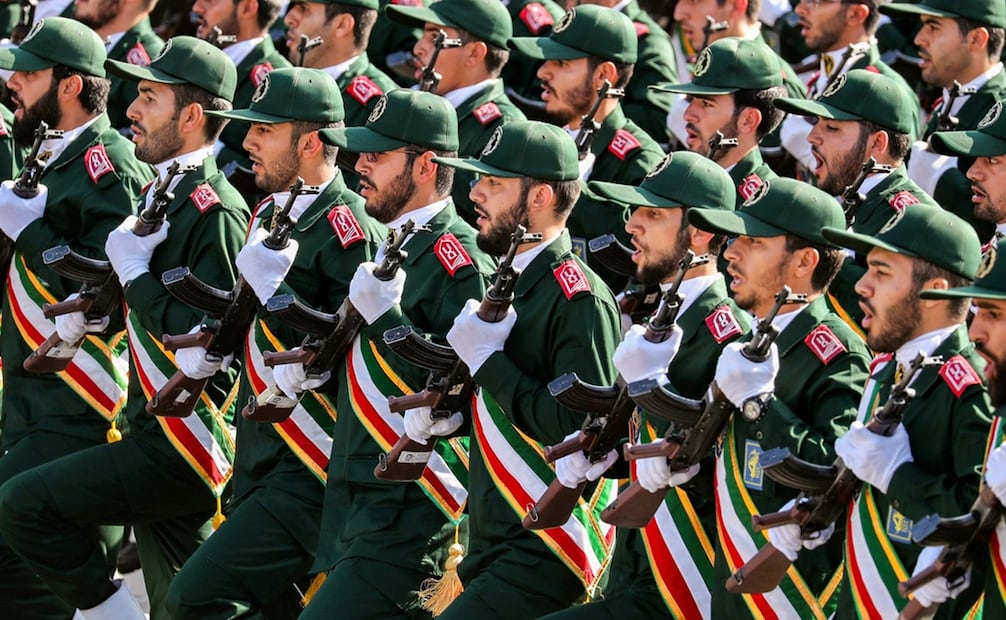 Se calcula que la Guardia Revolucionaria Islámica de Irán tiene más de 190 mil miembros activos. Foto: AFP