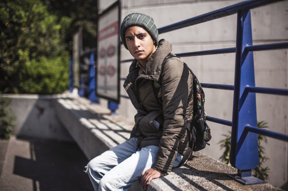 Adán Cortés Salas se dio a conocer por interrumpir la ceremonia del Nobel de la Paz 2014, en Oslo (GERMÁN ESPINOSA. EL UNIVERSAL)