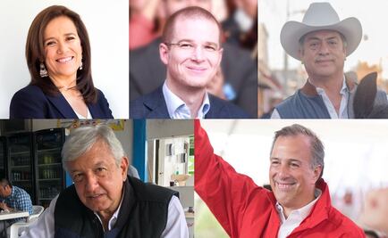 Así llegan los candidatos presidenciales al debate en Tijuana