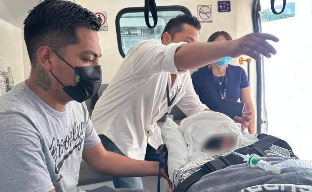 Niño sufre quemaduras por reto viral en Yucatán (04/09/2025). Foto: Especial