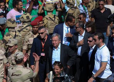 Guerra en Gaza: Jefe de la ONU insta a "todas las partes" a comprometerse con el plan de paz de Trump