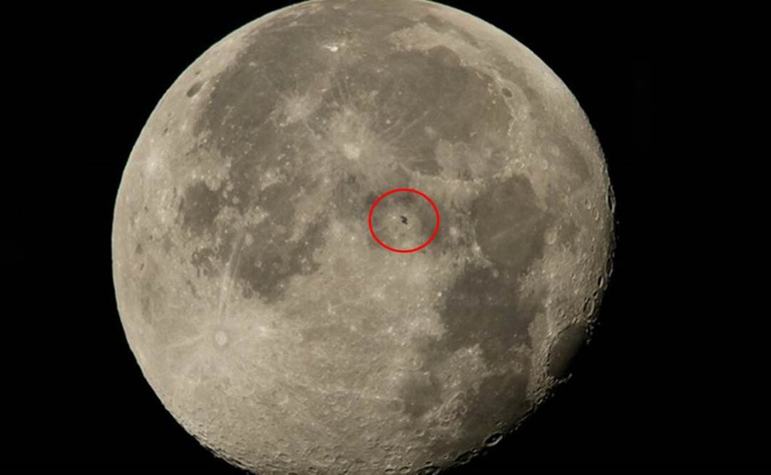 Se puede ver la estructura como una pequeña “z”. Foto: NASA