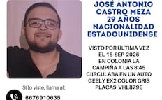 Desaparece ciudadano estadounidense en Culiacán; localizan abandonado su vehículo dos días después