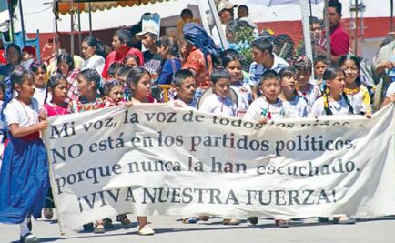 Provocan comicios disputa entre INE y autoridades de Cherán