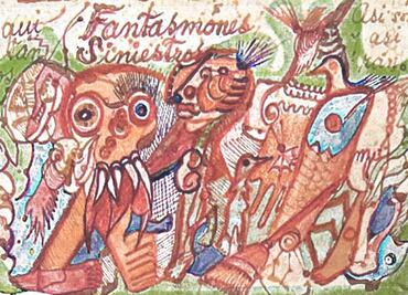 INBAL no ha emitido autorización para reproducción de "Fantasmones siniestros", de Frida Kahlo