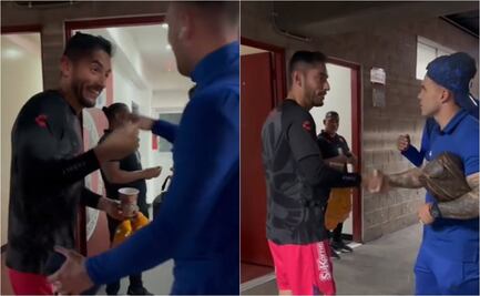 VIDEO: Jesús Corona y su emotivo reencuentro con jugadores de Cruz Azul