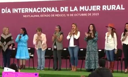 Agua, proteger el campo, los bosques, la naturaleza: las prioridades de Delfina Gómez para Edomex 