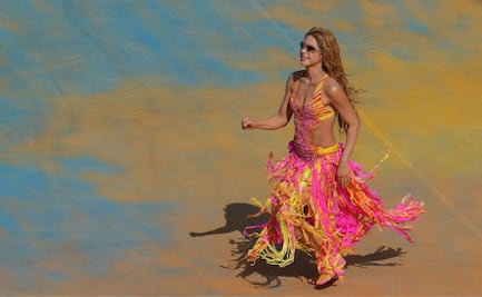 Así fue el look de Shakira para el show de la final del Mundial 2026