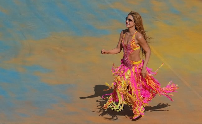 Así fue el look de Shakira para el show de la final del Mundial 2026
