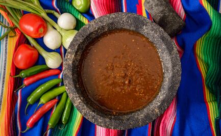 Receta de salsa molcajeteada fácil y rápida