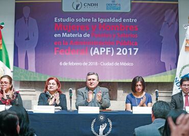 Desigualdad prevalece en secretarías: CNDH