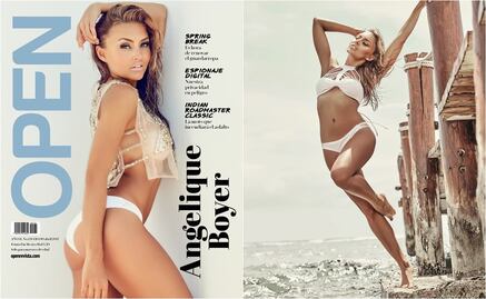 Angelique Boyer posa sexy en revista