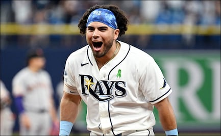 Jonathan Aranda pega sencillo y da a Rays triunfo 2-1 sobre Giants y barren 3 juegos
