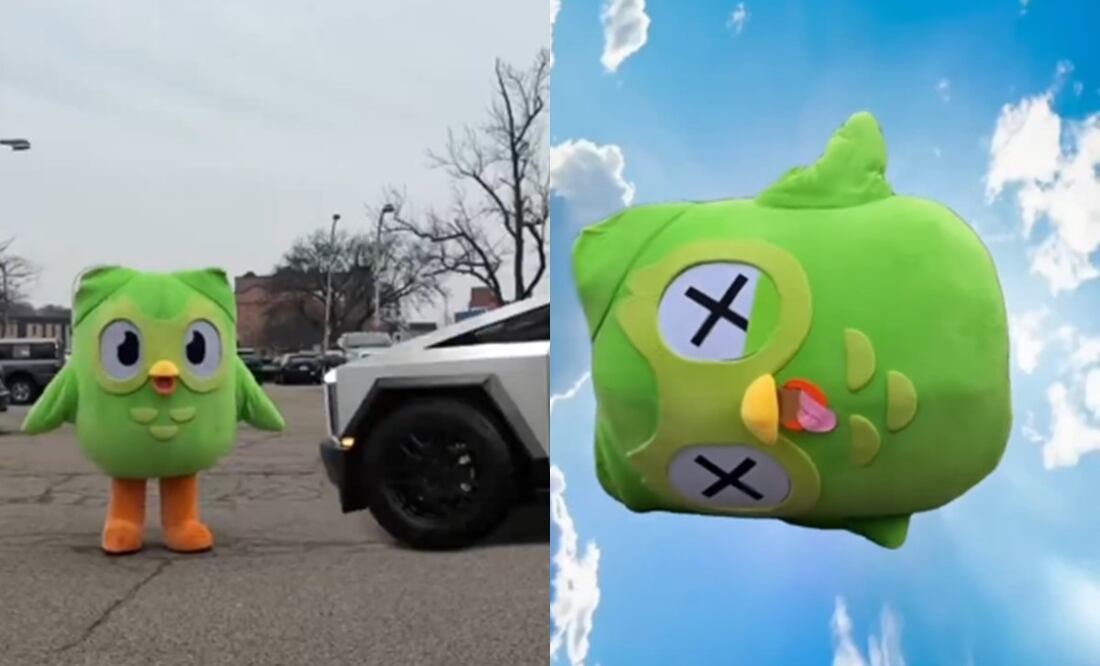 Esta tarde fue revelado el video del momento d el muerte de la mascota de Duolingo. Foto: X @duolingo