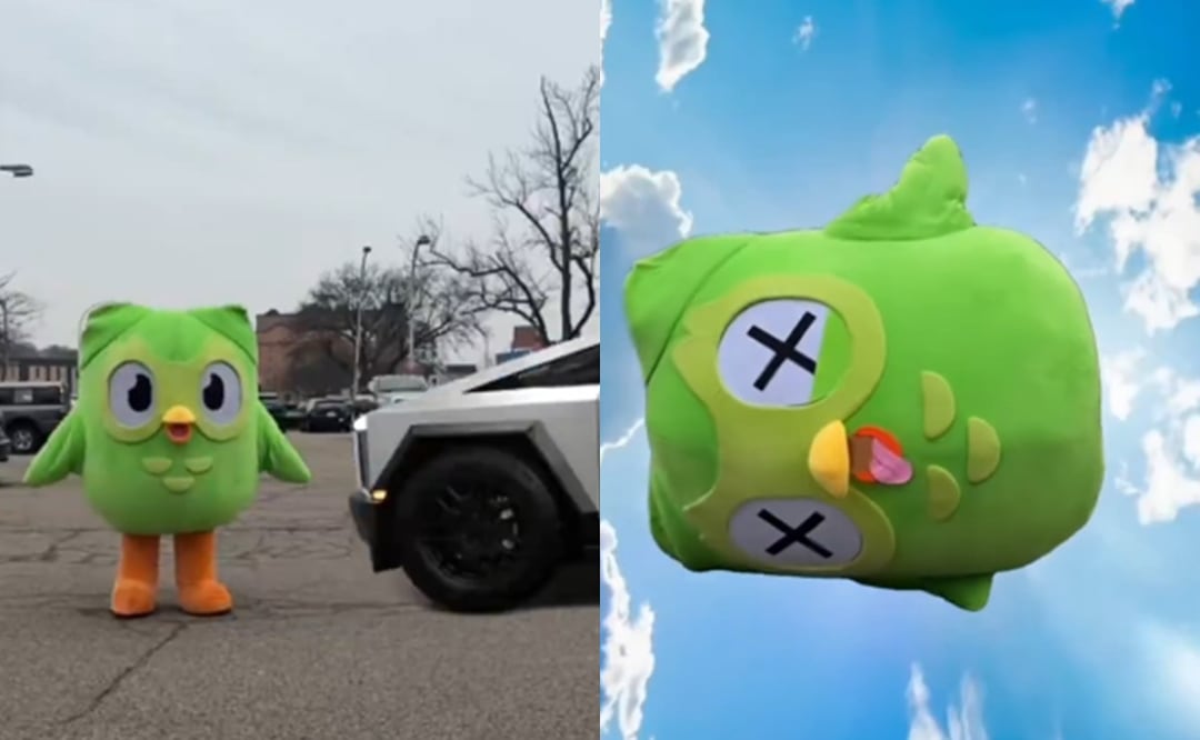 Esta tarde fue revelado el video del momento d el muerte de la mascota de Duolingo. Foto: X @duolingo