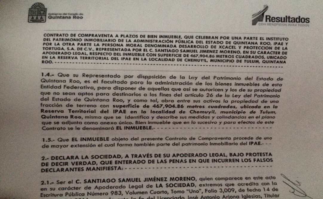 Acusan a gobierno de Borge de despojar a empresas españolas de terrenos
