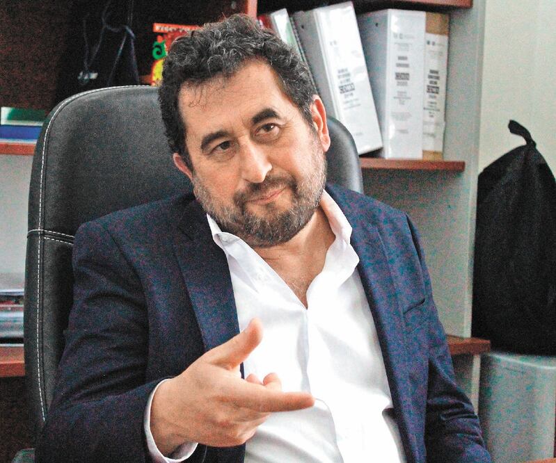 César Cravioto Romero, comisionado para la Reconstrucción de la Ciudad de México. Foto: KARINA CONTRERAS. EL UNIVERSAL