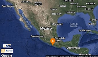 Se registra sismo de magnitud 4.0 en Guerrero; epicentro al noroeste de San Marcos