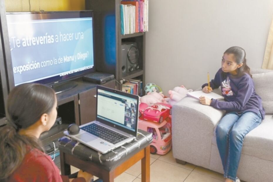 Un inédito regreso a clases: sin aulas y sin compañeros
