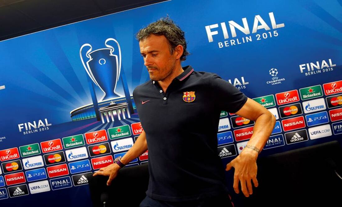 Luis Enrique compadece ante los medios