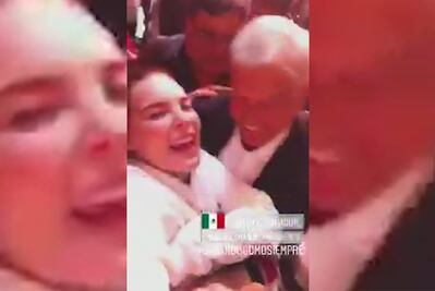 ”Ganando como siempre", el video de Belinda junto a AMLO
