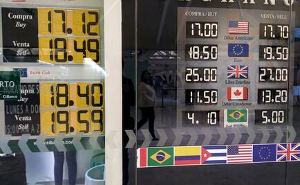 Dólar promedia $18.43 en el aeropuerto de la Ciudad de México