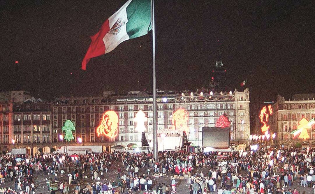 Celebración del 15 de septiembre. Foto: Archivo/EL Universal