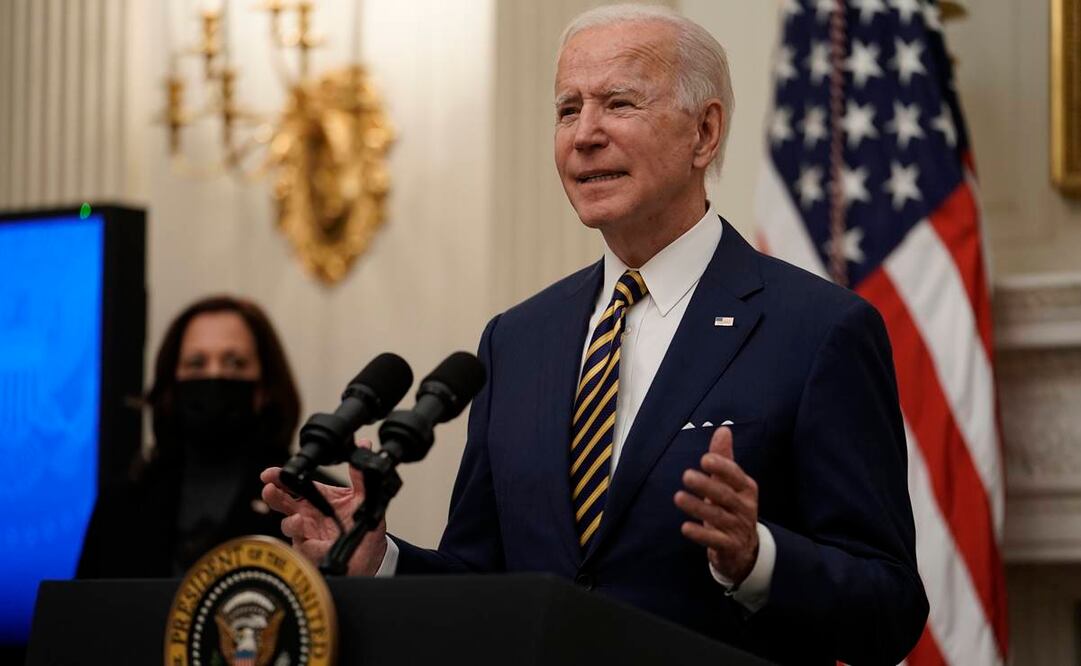 No podemos dejar que la gente pase hambre, dice Biden sobre plan económico