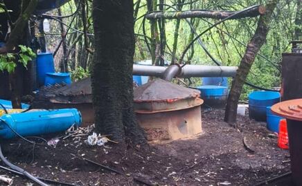 Desmantelan narcolaboratorio en Morelos; estiman producción de hasta una tonelada de cristal al mes