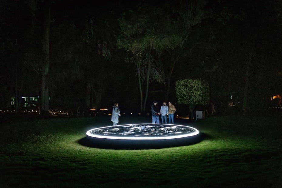 Esta pieza se titula "Reflector espiral". Crédito: Archivo de El Universal.