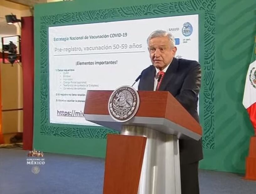 La mañanera de AMLO, 27 de abril, minuto a minuto