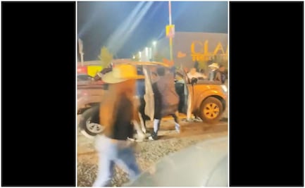 Video: Atropellan a mujer en riña durante Feria de Pachuca