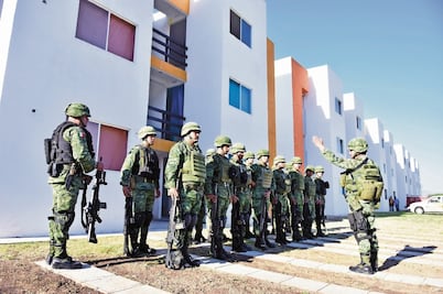 Instalarán base militar en casas abandonadas de Tlajomulco