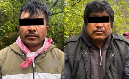 Detienen a dos sujeto cuando talaban árboles de manera clandestina en alcaldía Milpa Alta