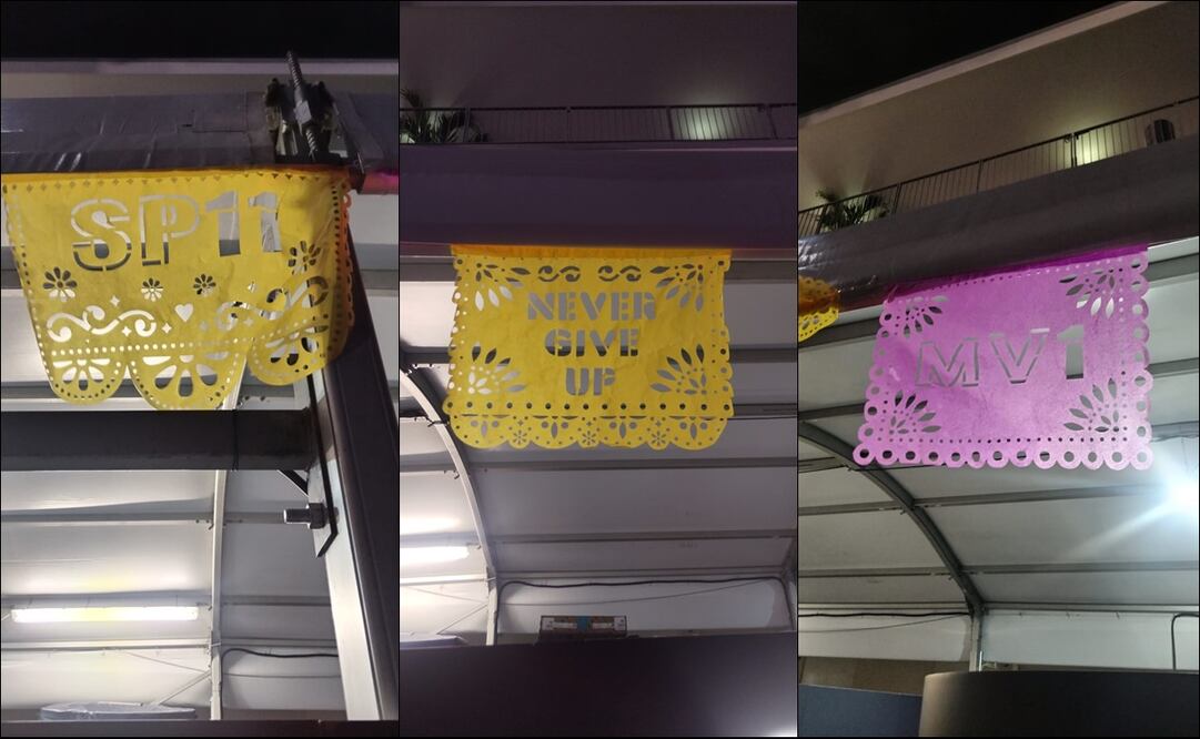 Red Bull decoró sus boxes con un sello mexicano / Foto: Oscar Torres - EL UNIVERSAL