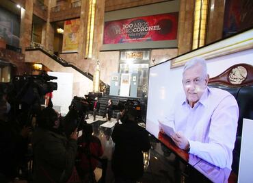 AMLO reaparece en video mensaje en homenaje a Carlos Pellicer, su mentor político