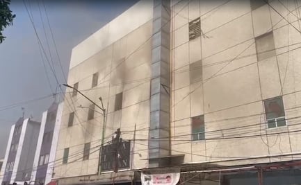 Registran incendio en negocio de la colonia Centro
