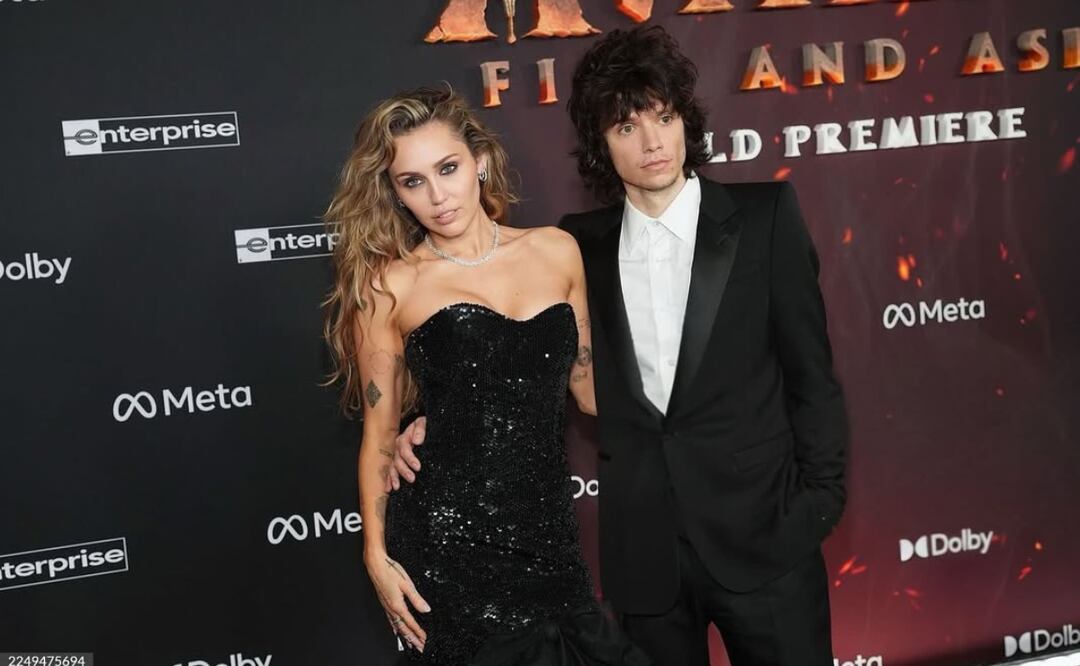 Miley Cyrus junto a Maxx Morando. Foto: Instagram @mileycyrus