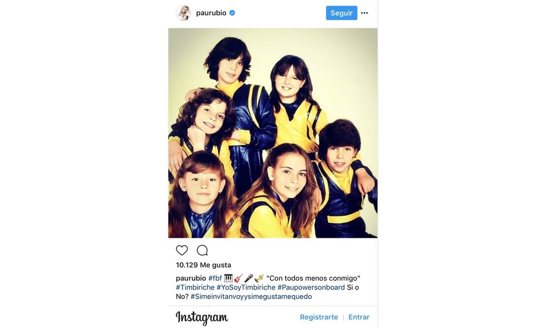 Foto: tomada de Instagram