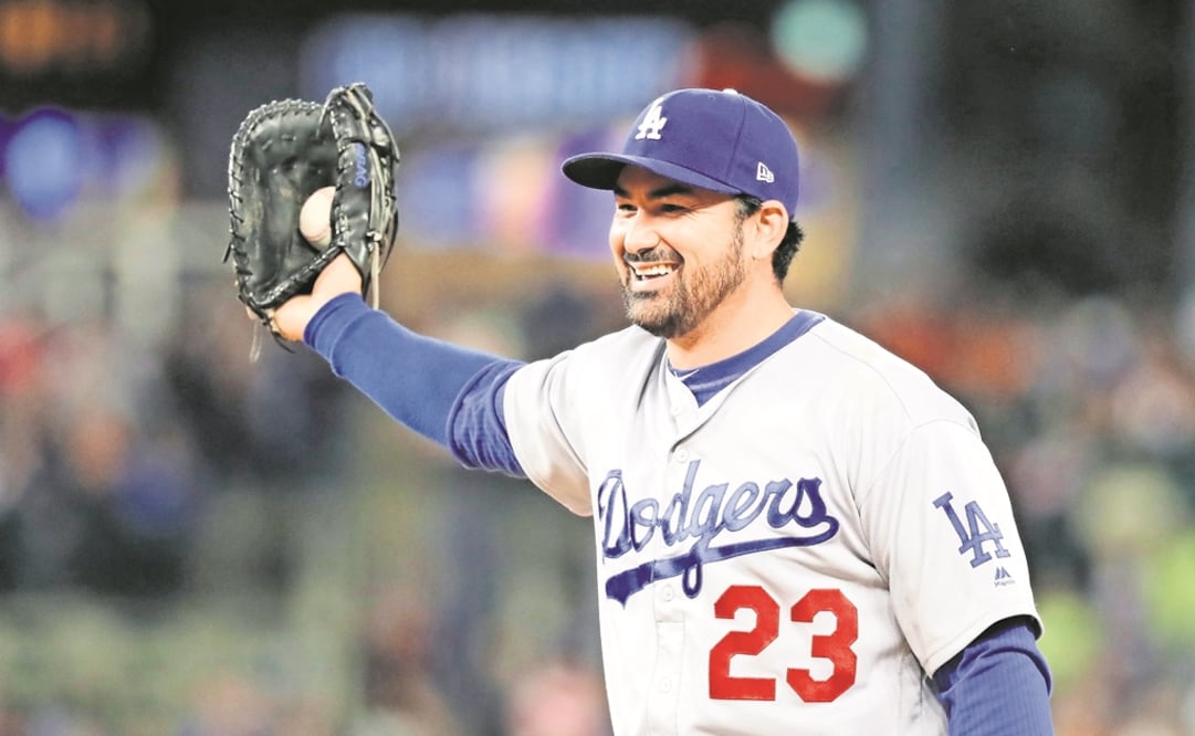 AP. González, de 35 años, llegó a los Dodgers en 2012 procedente de Boston.