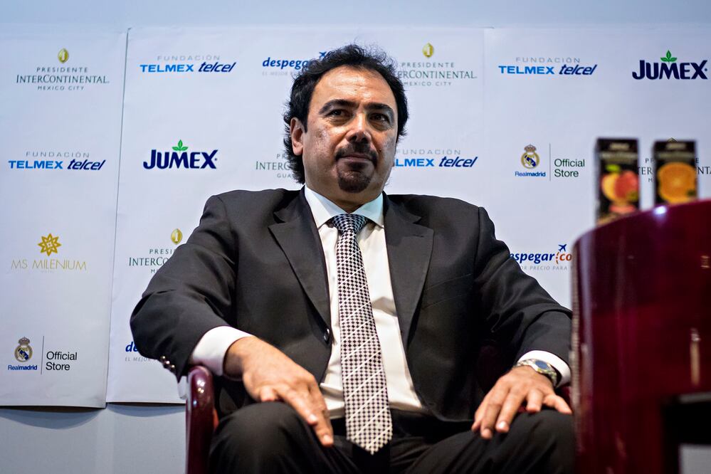 Imago7. Hugo Sánchez durante una conferencia de prensa en la Ciudad de México