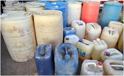 Realizan 6 operativos en dos municipios de Hidalgo; hay 5 detenidos y aseguran 2 mil 700 litros de hidrocarburo