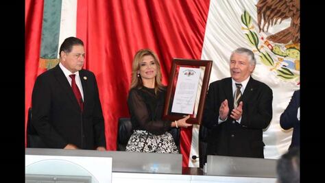 Claudia Pavlovich toma protesta como gobernadora de Sonora