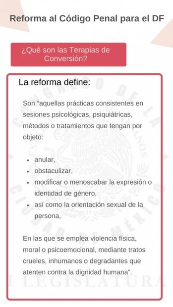 Congreso de CDMX aprueba reforma para penalizar terapias de conversión sexual