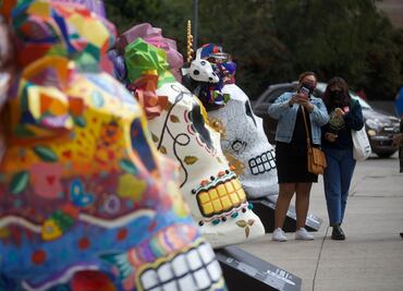 Llegan los "Fridacráneos" al Monumento a la Revolución