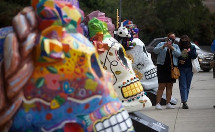 Llegan los "Fridacráneos" al Monumento a la Revolución